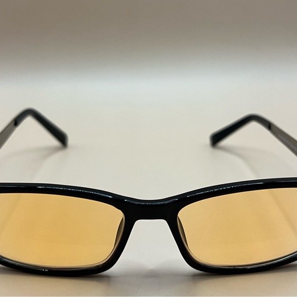 ABBOT OPTICAL-AMBER LENS-BLUE LIGHT BLOCKING GAMING/COMPUTER GLASSES-METAL ARMS - Picture 7 of 7